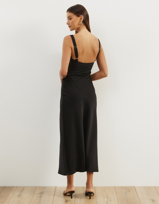 Atmos&Here - Andie Satin Maxi Dress