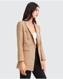 Belle & Bloom - Princess Polina Textured Weave Blazer