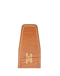 Pre-Loved by Azura Reborn - Pre-Loved Box Calf Horse Buckle Belt