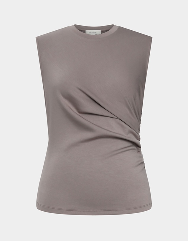 Forcast - Lulu Ruched Top