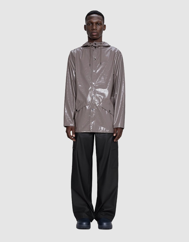 RAINS - Men's Minimal Silhouette Jacket Cinder Glaze