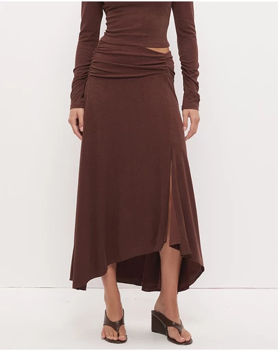 MON RENN - Farah Draped Skirt