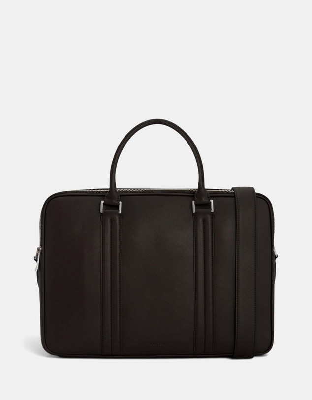 Oroton - Nicholas Double Zip Briefcase Smooth