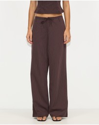 Dazie - Solace Pinstripe Trousers