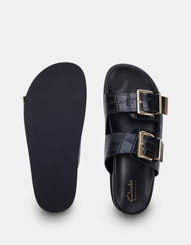 Clarks - Seychelles Black Croc