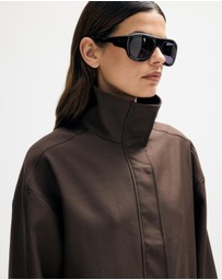 Minima Esenciales - Celia Funnel Neck Jacket
