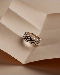 Najo - Ophidian Men's Silver Ring