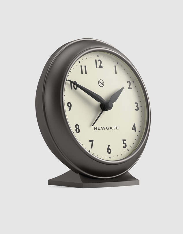 Newgate - Newgate Pacific Mantel Clock-Graphite