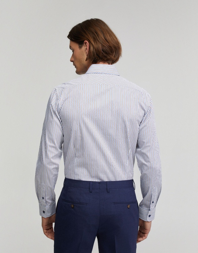 Oxford - Beckton Cotton Striped Shirt