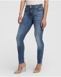 GUESS - Eco High-Rise Skinny Fit Shape Up Jeans