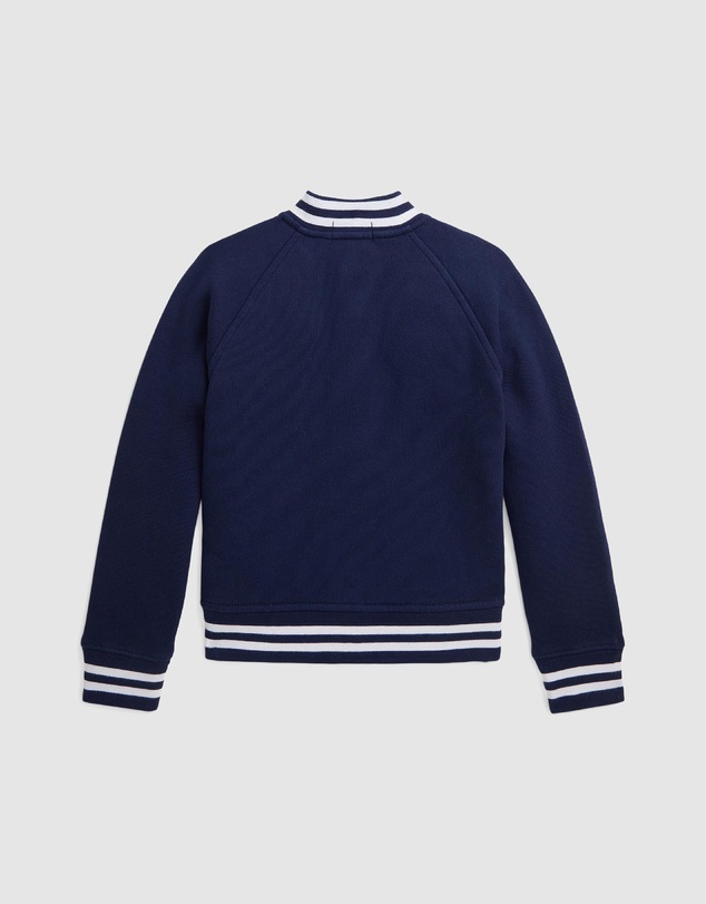 Polo Ralph Lauren - Fleece Baseball Jacket - Kids - The Iconic Exclusive