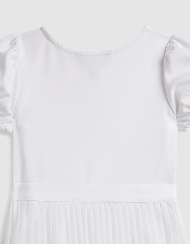 Polo Ralph Lauren - Pleated Stretch Ponte Dress - Kids