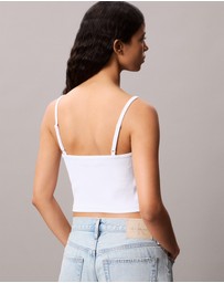 Calvin Klein Jeans - Cotton Stretch Rib Cami