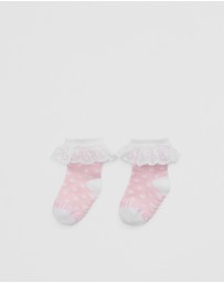 Country Road - Heart Frill Socks