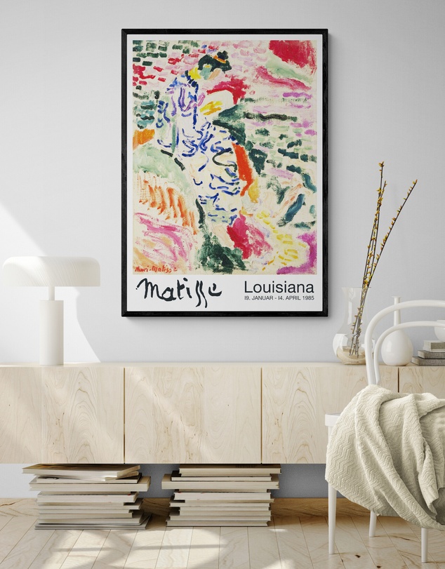 Inka Arthouse - Louisiana by Henri Matisse Art Print