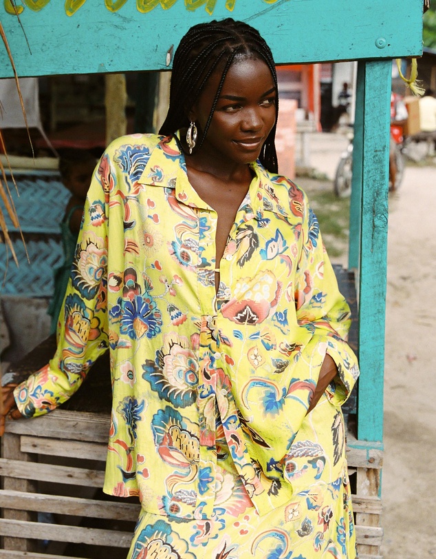 KINGA CSILLA - Bacio Di Mare Dorato Shirt
