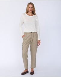 Amelius - Jordan Linen Tapered Pant