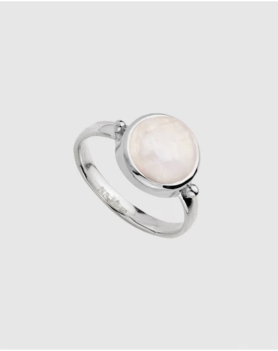 Najo - Garland Silver Moonstone Ring