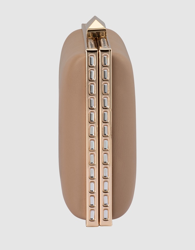 Olga Berg - Sammi Crystal Frame Clutch