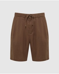 Oxford - Harley Linen Shorts