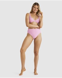 Billabong - Terry Rib Hi Maui Bikini Bottom