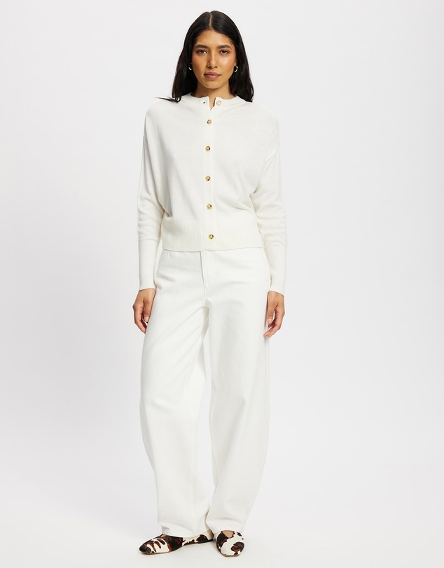 White By FTL - Dacey Cardigan