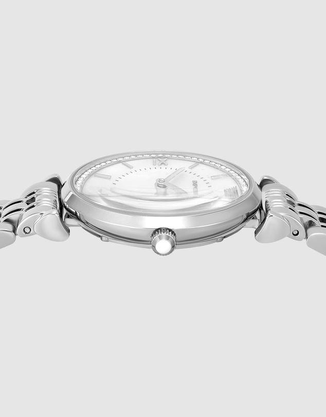 Emporio Armani - Silver Tone Analogue Watch