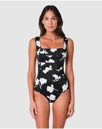 UNE PIECE - Classic Square Neck One Piece Swimsuit