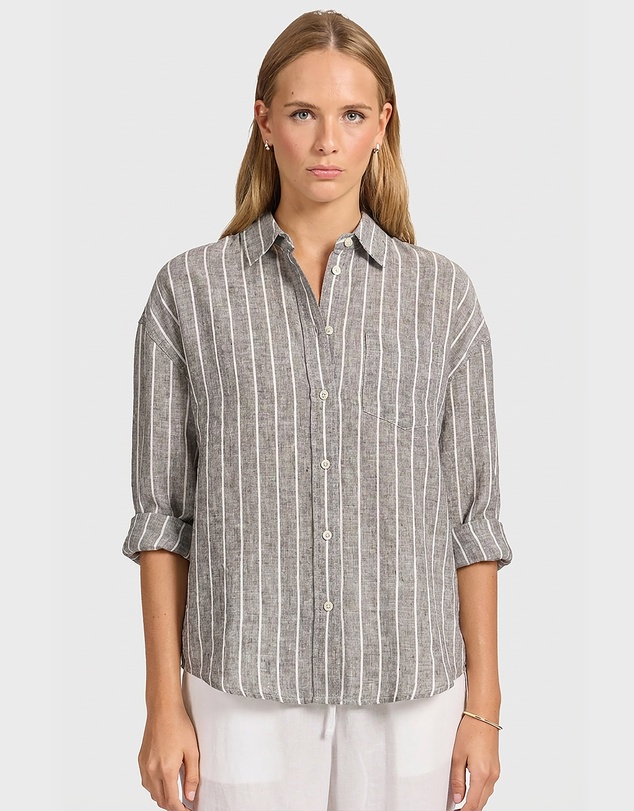 Academy Brand - Glady LS Linen Shirt