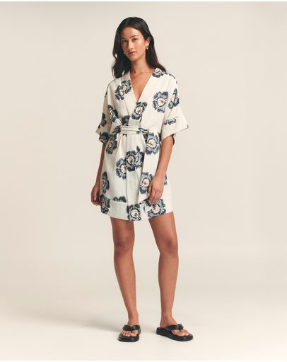 Navy Floral