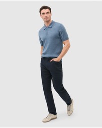 Seed Heritage - Short Sleeve Merino Knit Polo