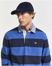 Gant - Chambray Collar Striped Heavy Rugger