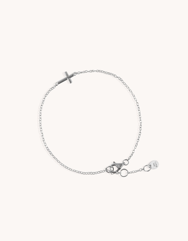 Bianc - Medium Cross Bracelet