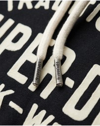 Superdry - Workwear Flock Graphic Hoodie