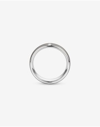Michael Hill - 6mm Polished and Brushed Tungsten Wedding Band