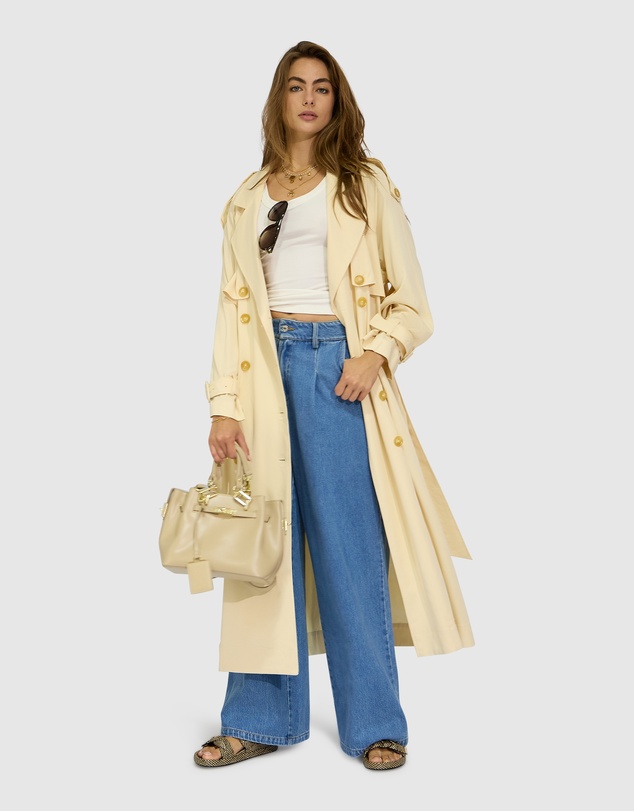 Belle & Bloom - Major Mood Soft Maxi Trench