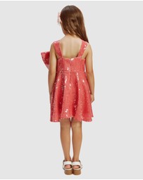 Bardot Junior - Stefania Sequin Bow Dress - Kids-Teens