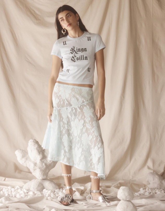 KINGA CSILLA - Lucky Eleven Baby Tee
