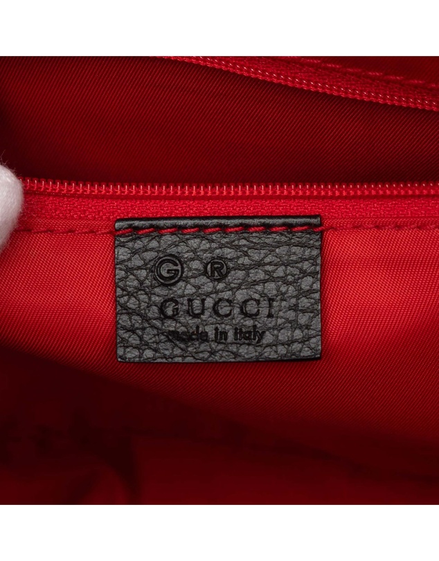 Gucci - Pre-Loved GG Nylon Crest Shoulder Bag