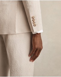 REISS - Bay Seersucker Jacket
