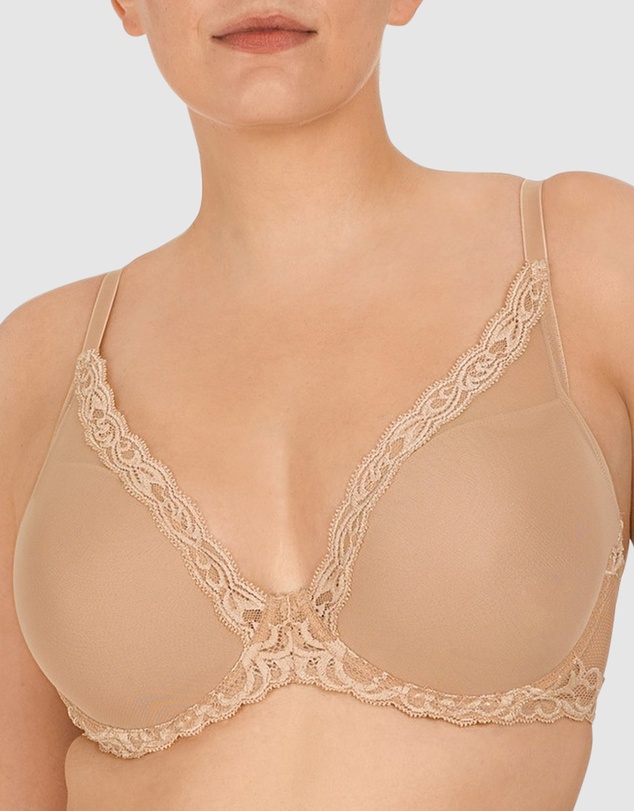 Natori - Feathers Lightly Padded Wired Plunge Bra