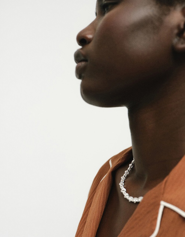 M.N.G - Textured Shirt With Contrasting Trim