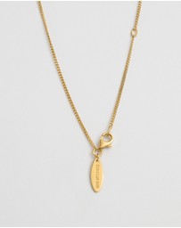 Kirstin Ash - I Outline Initial Necklace
