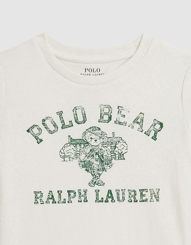 Polo Ralph Lauren - Polo Bear Cotton Jersey Tee - ICONIC EXCLUSIVE - Babies-Kids