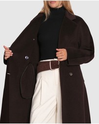 Belle & Bloom - Real Love Double Breasted Coat