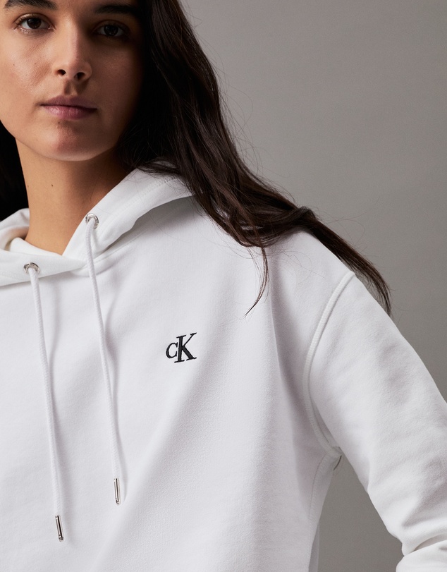 Calvin Klein Jeans - Cotton Blend Fleece Hoodie