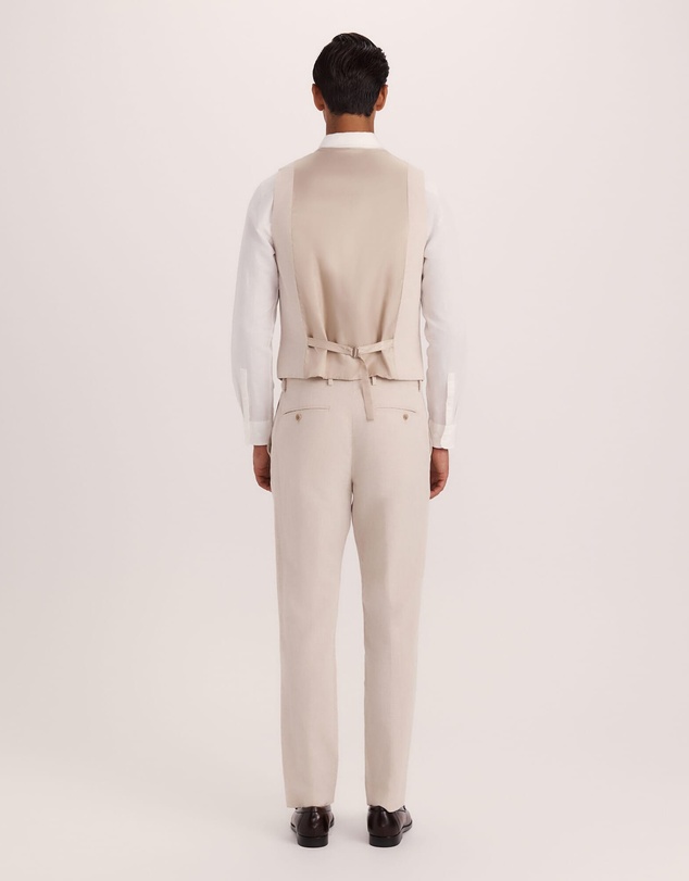 SABA - Elias Cotton Linen Waistcoat