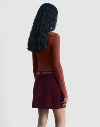 & Other Stories - Corduroy Mini Skirt