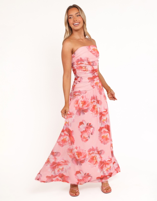 Petal & Pup - Calypso Maxi Dress - Pink Peony