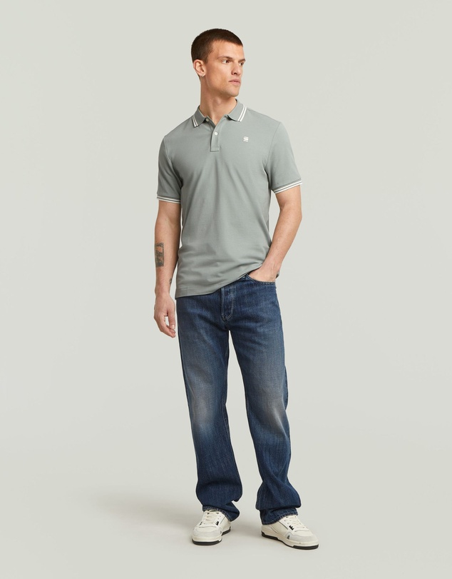 G-Star - Dunda slim stripe polo s\s